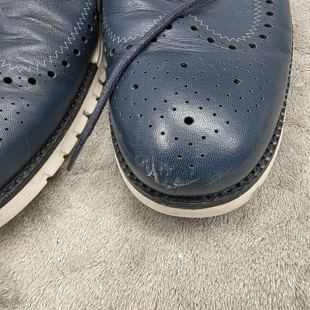 Cole Haan Zerogrand $160 Men's Wingtip Oxfords Shoes Size 12 M Leather C23580